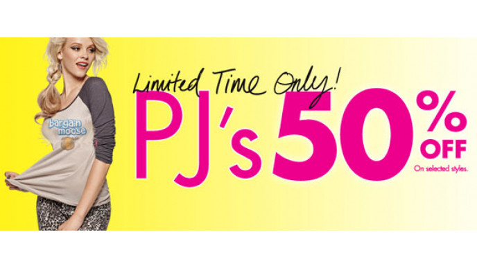 La Senza Canada: 50% Off PJs