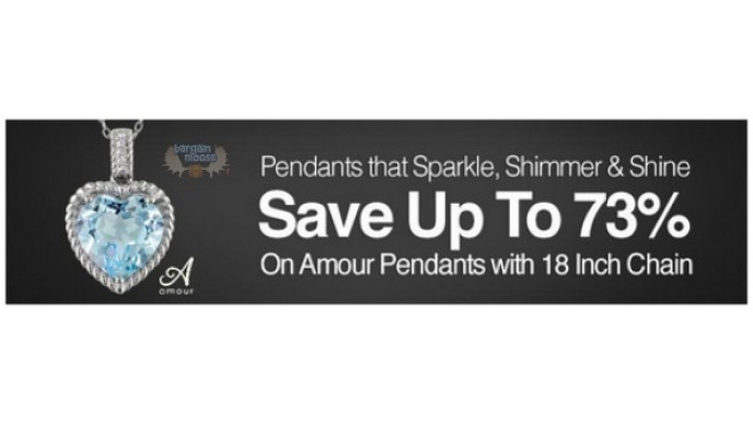 Shop.ca: Up to 73% Off Amour Pendants