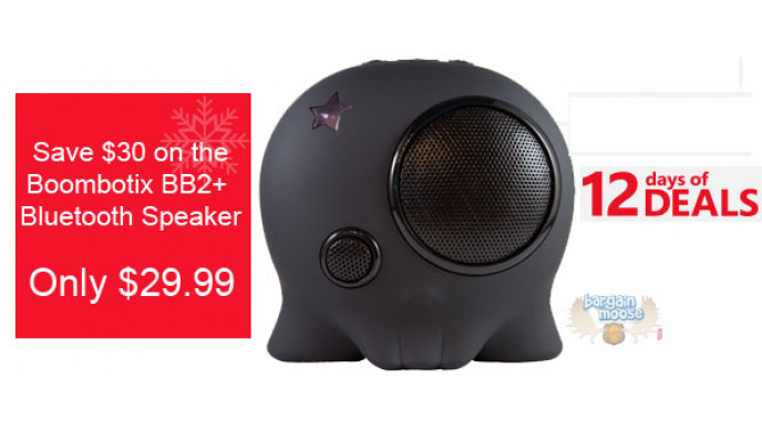 Microsoft Canada Store: 50% Off Boombotix BB2+ Bluetooth Speaker - Just $29.99 - Day 3 of 12 Days Of Deals
