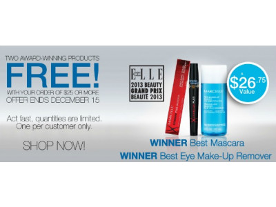 Marcelle Canada: 2 Products Free With $25+ Purchase
