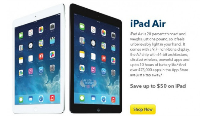 Best Buy Canada: iPad Up To $50 Off