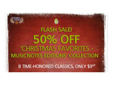 MusicNotes: 50% Off Christmas Collection