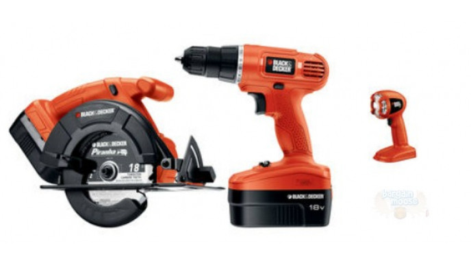 Walmart Canada: 50% off Cordless Drill, Circular Saw, and Light Combo Kit - Now $50