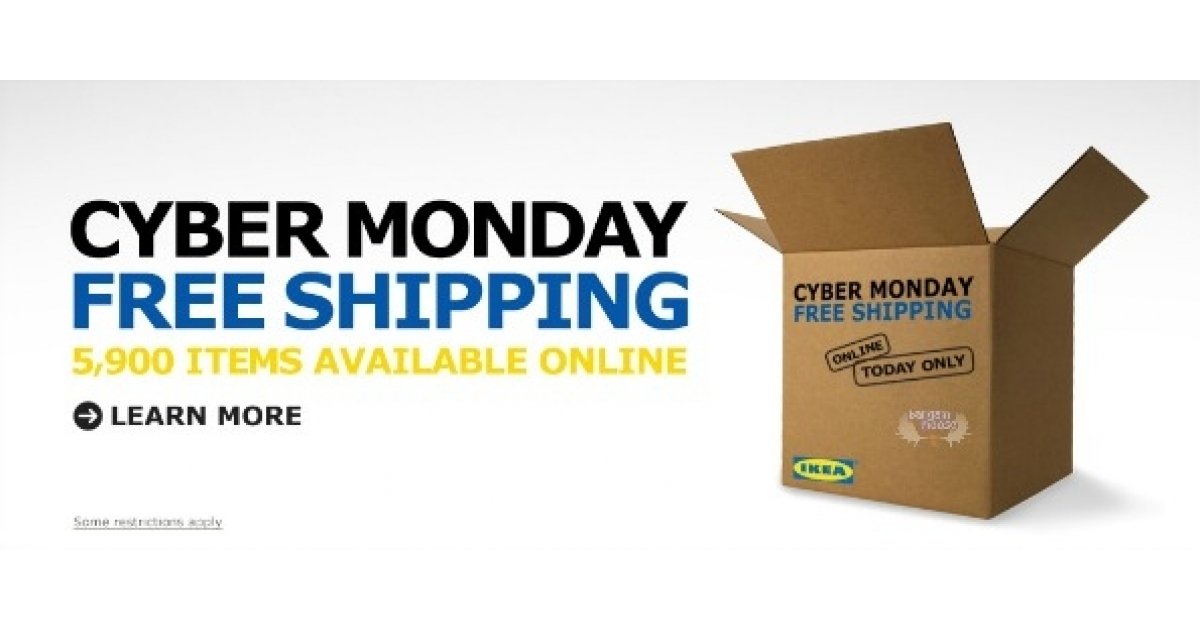 Ikea Canada Cyber Monday Free Shipping On Orders Over 250 (Expired)