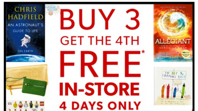 Chapters Canada Black Friday In-Store Deals B3G1 Free (2013/EXPIRED)