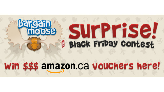Bargainmoose Contest! Post Black Friday Deals & Win Your Share in 50x Amazon.ca $10 Gift Vouchers!