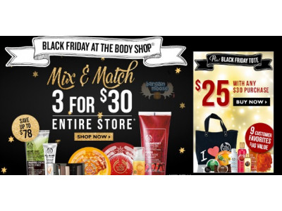 The Body Shop Canada: Black Friday Deals