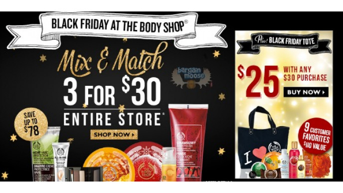 The Body Shop Canada: Black Friday Deals