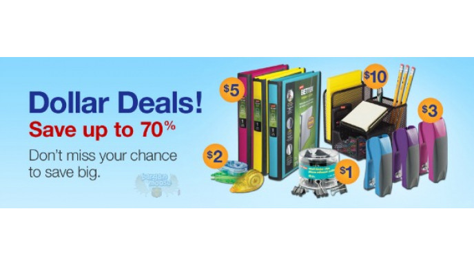 Staples Canada: Dollar Deals up to 70% Off 