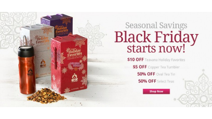 Teavana Black Friday Deals: Save $10 On Holiday Favourites & 50% Off Teas 