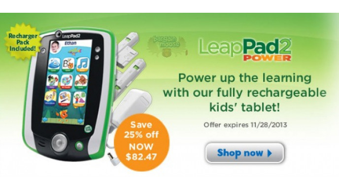 Amazon Canada: LeapPad 2 $74.67
