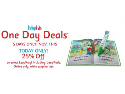 Chapters Canada: 25% Off LeapFrog