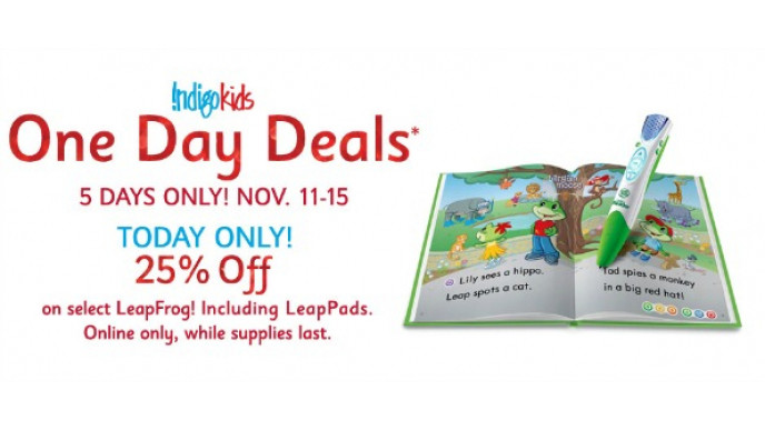 Chapters Canada: 25% Off LeapFrog