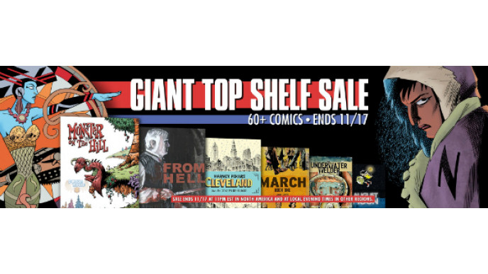Comixology: Top Shelf Comics on Sale