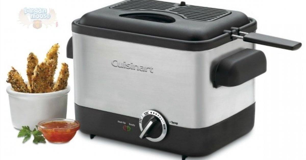 Amazon Canada Cuisinart Compact Deep Fryer Now 59 (save 11)