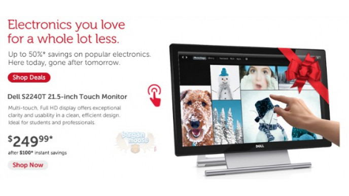 Dell Canada: $100 Off 21.5" Touch Monitor - Now $250