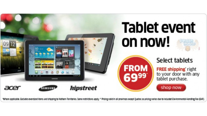The Source Canada: Free Shipping on Tablets