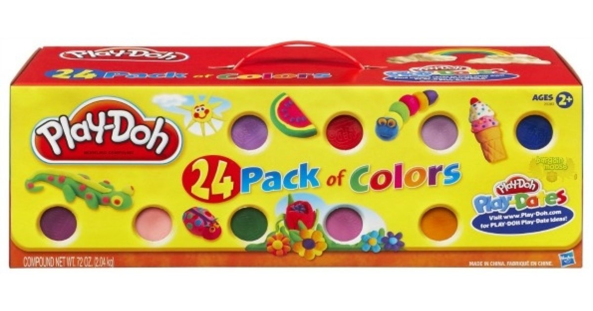 Amazon Canada PlayDoh 24Pack Of Colors Now 10 (Save 15)