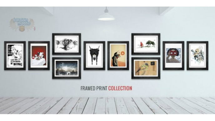 Eyes on Walls Canada: Framed Prints Collection $59.99 (Save $20)