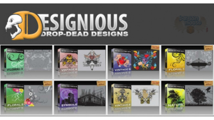 Designious - Up To 50% Off Mega Packs Of Vector Images
