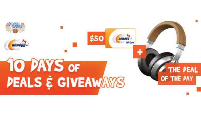 Bargainmoose & Newegg.ca Contest: 10 Days of Deals & Giveaways! (Day 8 - CLOSED)