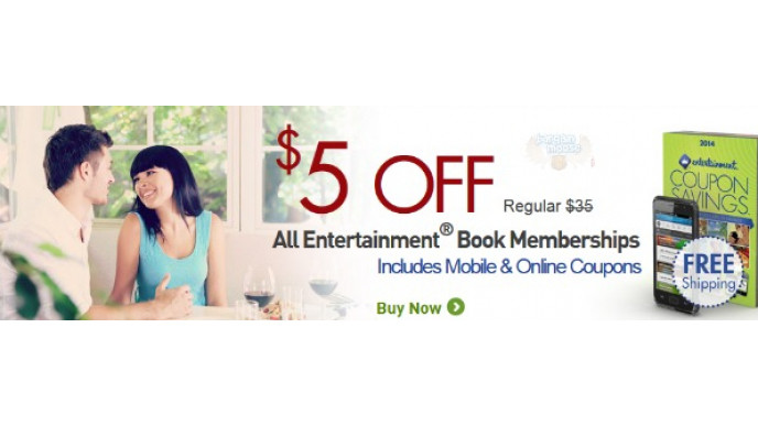 Entertainment Book Canada: $5 Off 2014 Books + Free Shipping