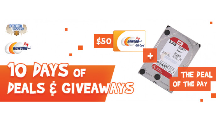 Bargainmoose & Newegg.ca Contest: 10 Days of Deals & Giveaways! (Day 7 - CLOSED)