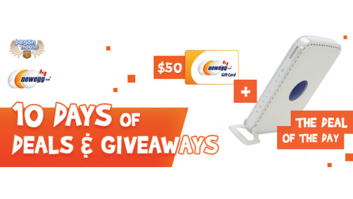 Bargainmoose & Newegg.ca Contest: 10 Days of Deals & Giveaways! (Day 6 - CLOSED)