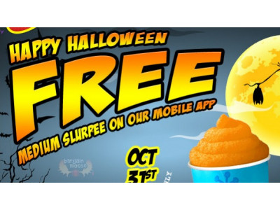 7-Eleven Canadian Freebie: Free Halloween Slurpee