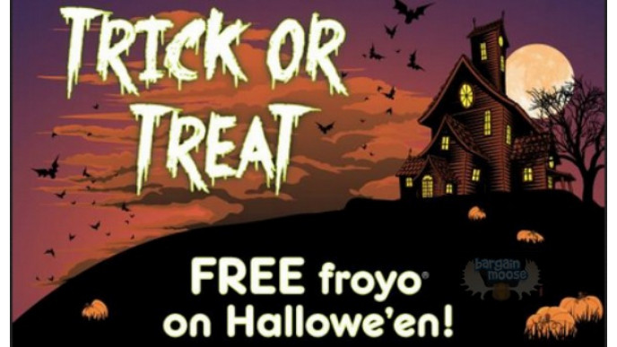 Yogurty's Canada: Free FROYO on Halloween for Kids in Costumes 