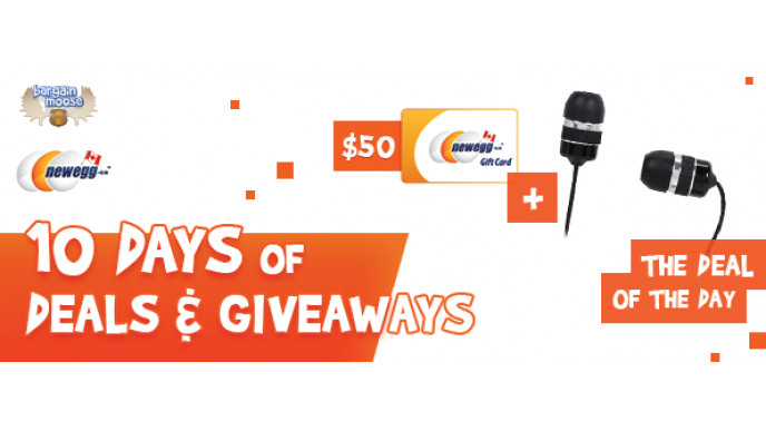 Bargainmoose & Newegg.ca Contest: 10 Days of Deals & Giveaways! (Day 5 - CLOSED)