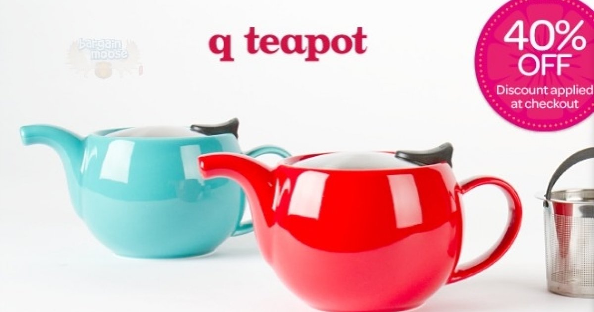 DavidsTea 40 Off Teapots