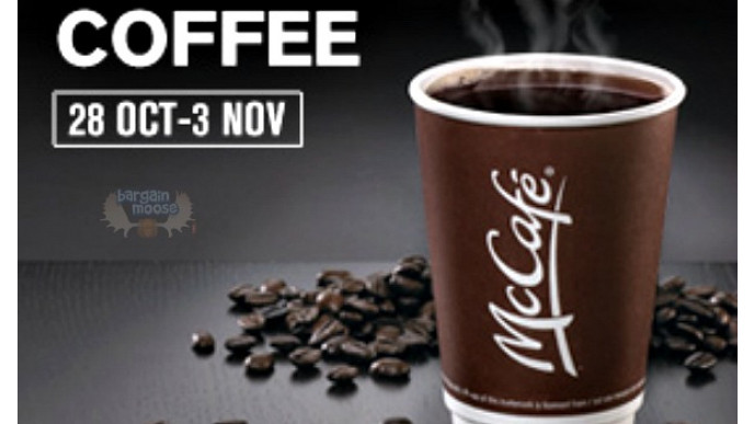 McDonalds Canada: Free Small Coffee