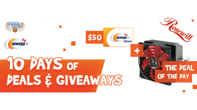 Bargainmoose & Newegg.ca Contest: 10 Days of Deals & Giveaways! (Day 3 - CLOSED)