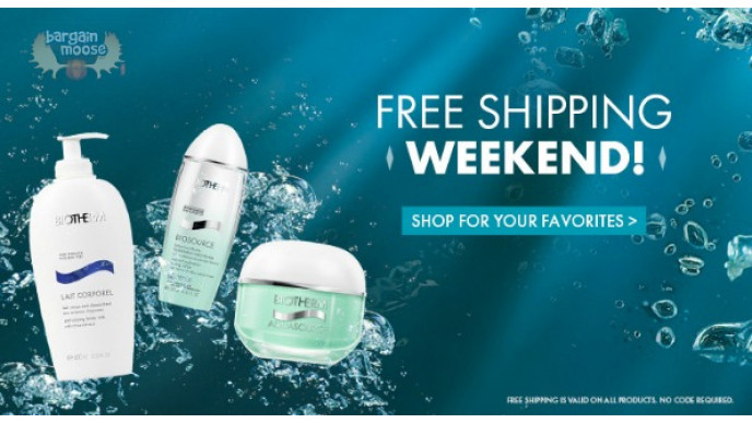 Biotherm Canada: Free Shipping This Weekend