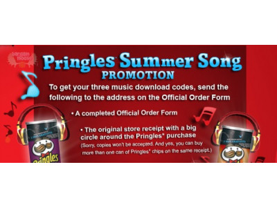 Pringles: 3 Free MP3s With Pringles Purchase