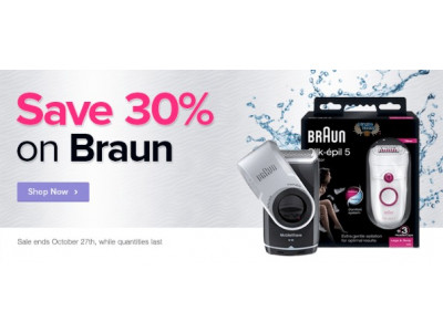Well.ca: Save 30% on Braun