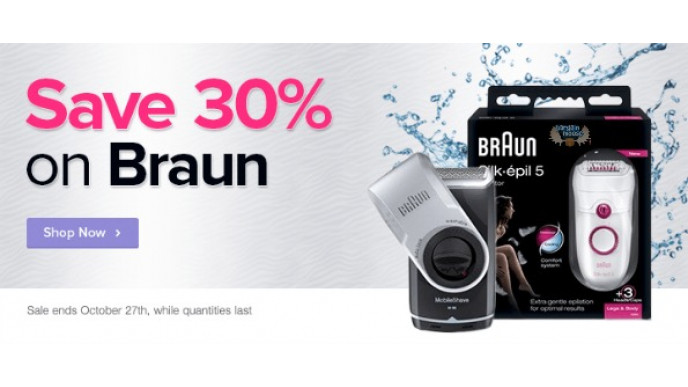 Well.ca: Save 30% on Braun