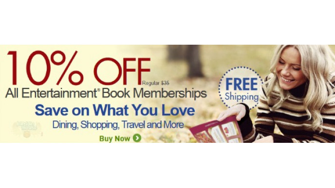 Entertainment Book Canada: 10% Off 2014 Books + Free Shipping