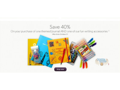 Chapters Canada: 41% Off Journals & Fun Writing Accessories