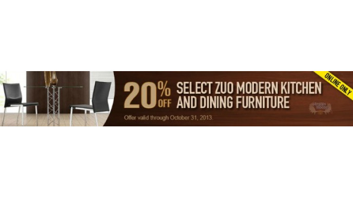 Lowes.ca: 20% Off Select Zuo Modern Furniture