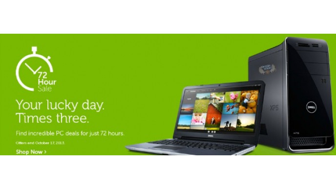 Dell Canada: 72 Hour Electronic Sale