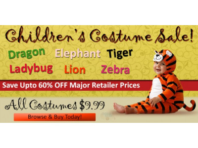 Pricematters Canada: All Children's Costumes $9.99 + Free Shipping