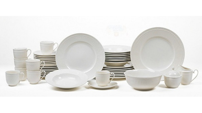 The Bay Canada: Mikasa 45 Piece Dinnerware Set - $270 (Was $915)
