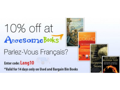 Awesome Books UK Coupon Code: 10% Off 3+ Books