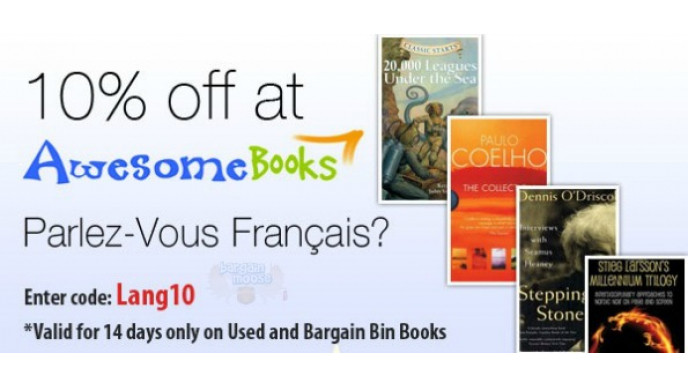 Awesome Books UK Coupon Code: 10% Off 3+ Books