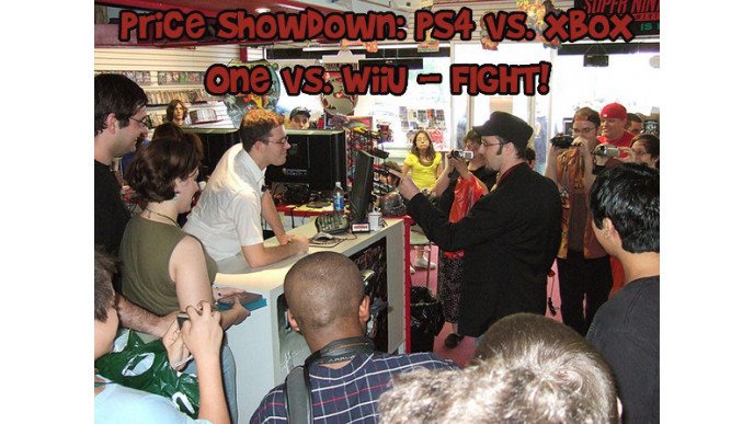 Price Showdown: PS4 vs. xBox One vs. WiiU - FIGHT!