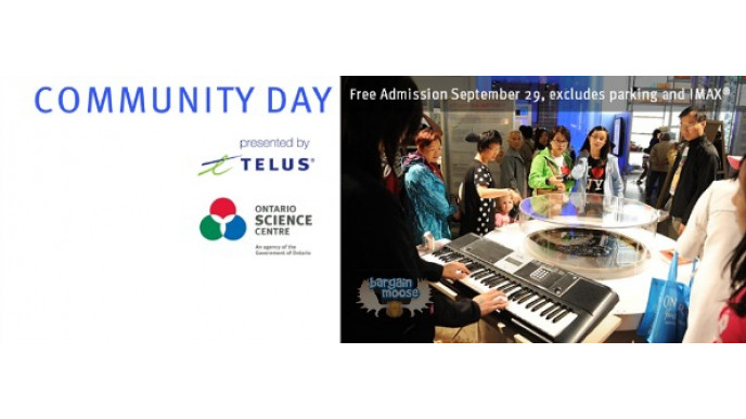 Canadian Freebie: Free Admission To Ontario Science Centre September 29th