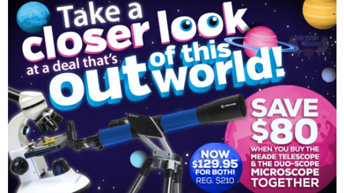 Mastermind Toys: Telescope & Microscope Save $80