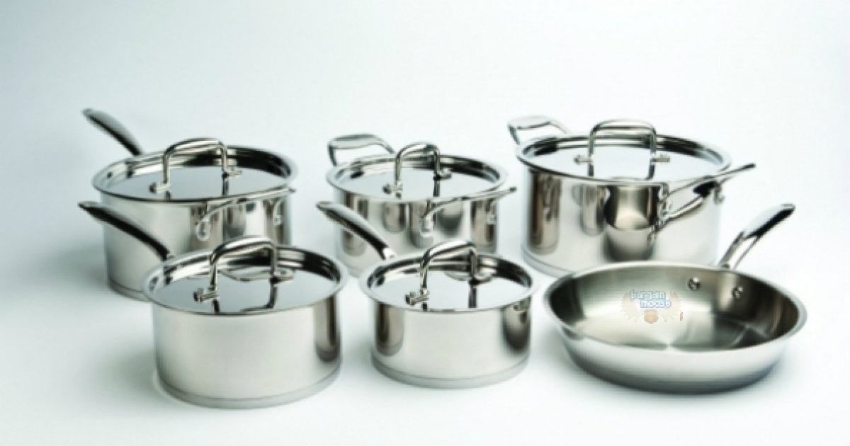 Paderno Canada Save 550 on a Commerical 11 Piece Cookware Set! (200)